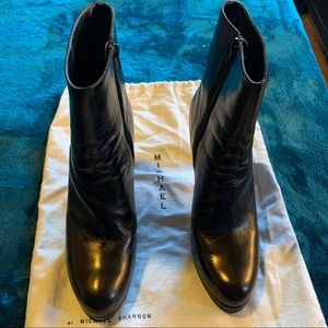 Black 4.5 inch Michael Shannon heels